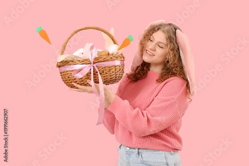 Beautiful young happy woman...