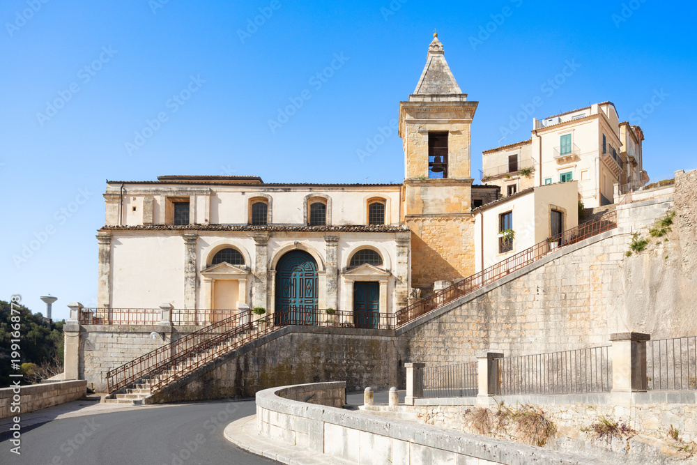 Fototapeta premium Church of Saint Mary of the Stairs, Ragusa