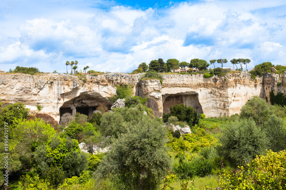 Fototapeta premium Neapolis Archaeological Park in Syracuse, Sicily