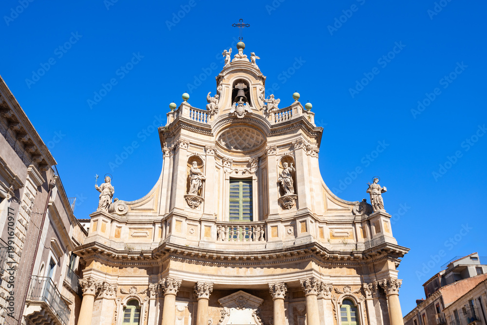 Obraz premium Collegiate Church or Basilica Maria Elemosina, Catania