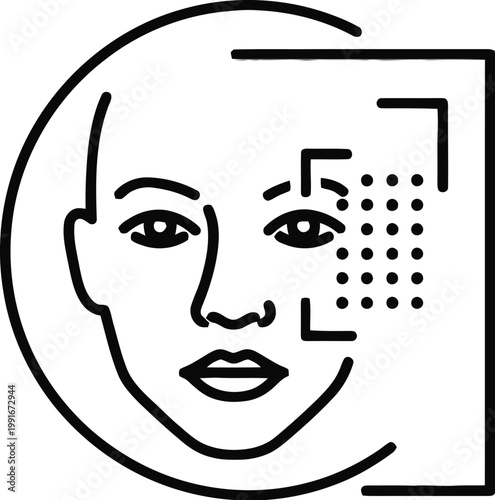 Woman receiving facial treatment