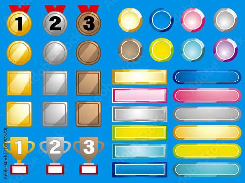 バナー, りぼん,  フレーム, アイコン, テンプレート, ボタン, イラスト, タグ, 色, 成分, バー, コレクション, ウェブサイト, 空白, ビジネス, サイン, とげ, アロー, Symbols, blue, decoration, gold, shapes, tape, celebrations, arts a