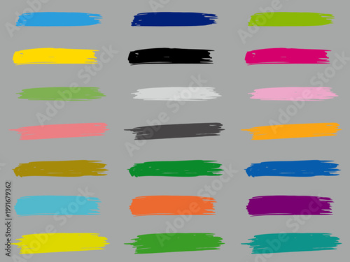 バナー, りぼん, ベクター, ウェブ, デザイン, 紙, ひとそろい, あだ名, ペンキ, フレーム,