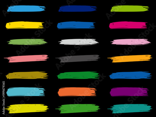 バナー, りぼん, ベクター, ウェブ, デザイン, 紙, ひとそろい, あだ名, ペンキ, フレーム,