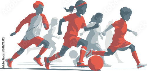 Adobe Illustrator Artwork lomba lari anak 