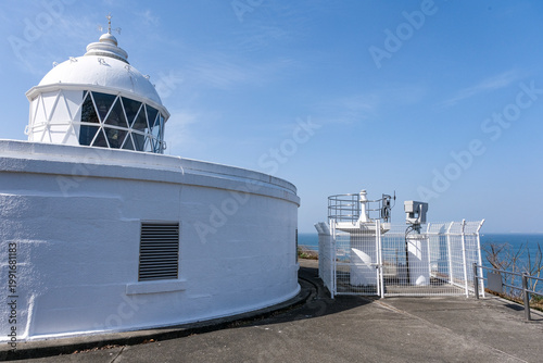淡路島北端にある白亜の江埼灯台
