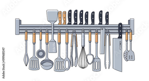 Kitchen Utensils and Cooking Tools.