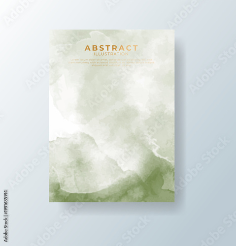 Cards with watercolor background. Design for your cover, date, postcard, banner, logo.