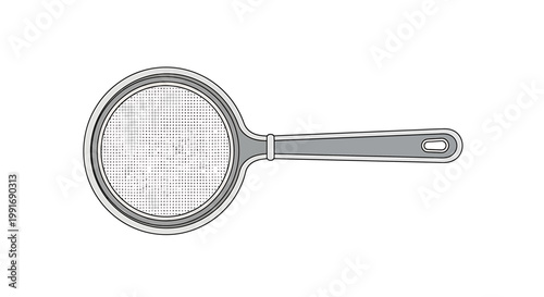 Mesh Strainer Kitchen Utensil Tool.