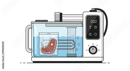 Microwave with a liver inside.