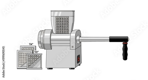 Manual Meat Grinder Machine Kitchen Tool.