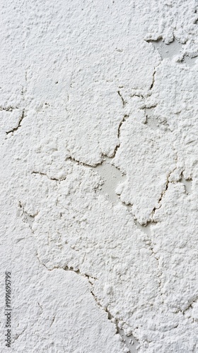 Wallpaper Mural Generative AI, White Rough Stucco Wall Texture Background Torontodigital.ca