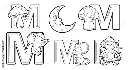 colouring alphabet for kids 