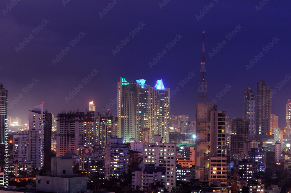 Obraz premium aerial view of mumbai