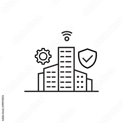 Smart Cities Icon