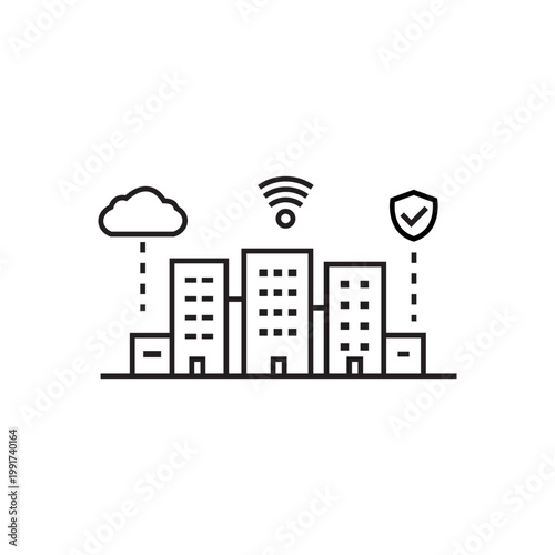Smart Cities Icon