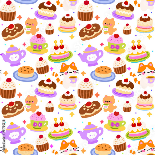 Enchanted Picnic Pals Seamless