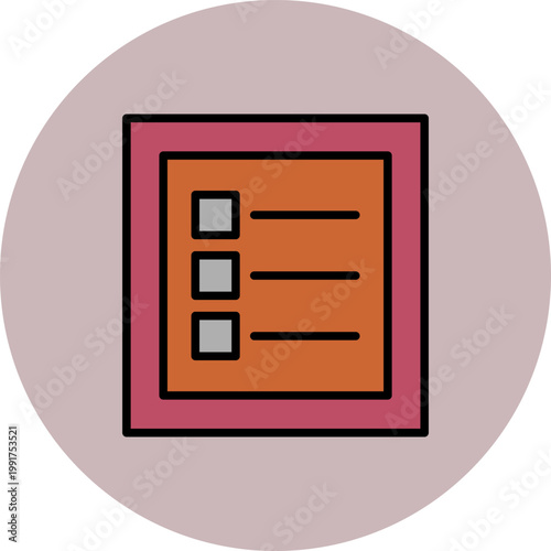 List Icon Design