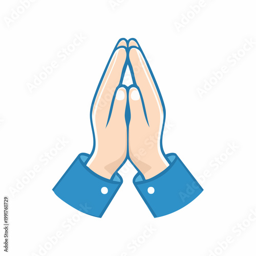 Praying Hands Icon