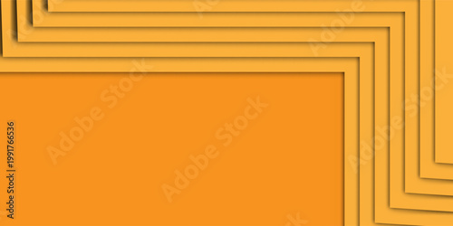 3D abstract paper cut background and paper cut shapes, vector illustration
