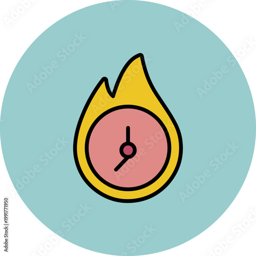 Deadline Icon Design