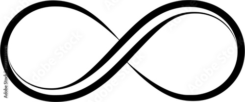 Endless Loop: A simple yet elegant illustration of the infinity symbol, representing boundless potential and limitless possibilities. 