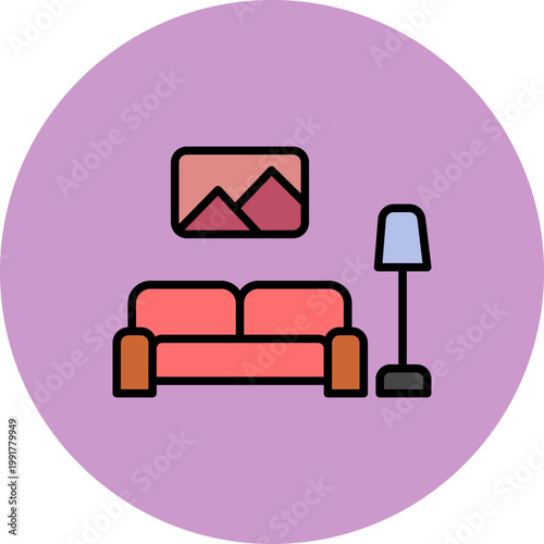Room Views Icon Design