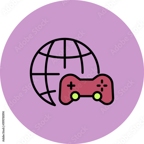 Gaming Network Icon Design