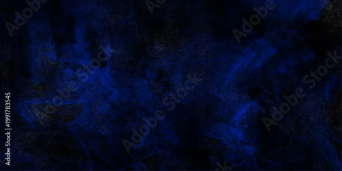 magic smoke in black and blue light on black background in darkness. Blue misty dark background with smoke. Dreamy Blue Mist and Shadow Overlay for Atmospheric Visual Design subtle steam, cloud vector