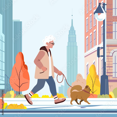 Retirement Dog Activity Retired people City Health