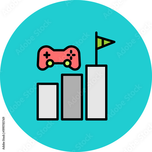 Gaming Challenges Icon Design