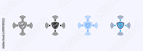 Detection Icon Set Multistyle Various Collection Element For Design