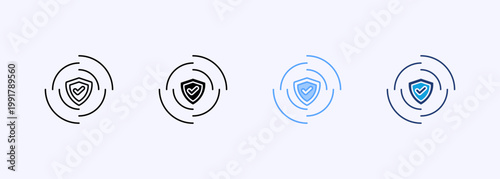 Isolation Icon Set Multistyle Various Collection Element For Design