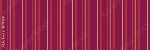 Bree texture vector textile, classic vertical stripe background. Lainting pattern seamless fabric lines in pink and red colors.