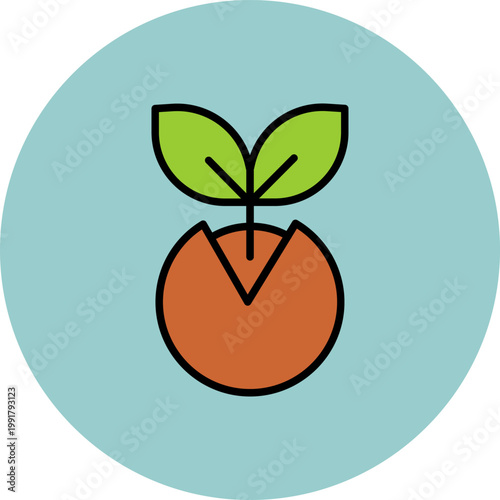 Spring Season Icon Design