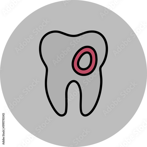 Caries Icon Design