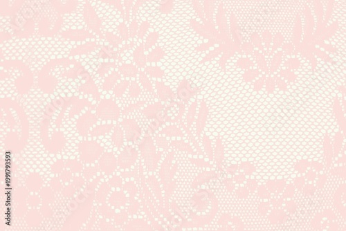 Delicate pink lace pattern