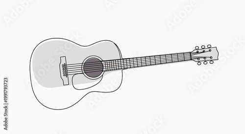 Acoustic Guitar Instrument Music.