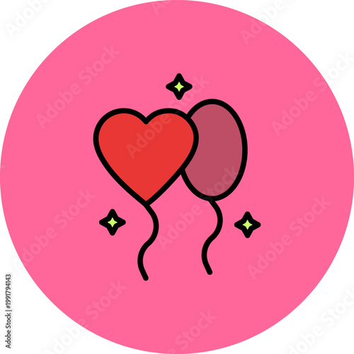 Celebration Symbols Icon Design