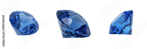 Photos A beautiful blue gemstone isolated on white background high resolution jewelry photography for luxury accessories and precious stones research and gemstone collection and mineralogy study concepts