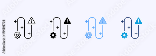 Plan Icon Set Multistyle Various Collection Element For Design