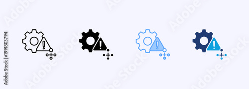 Impact Icon Set Multistyle Various Collection Element For Design