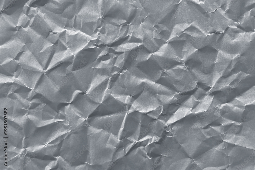 Obraz premium Crumpled gray paper texture