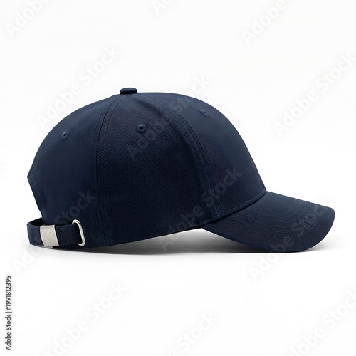 Navy Blue Baseball Cap.