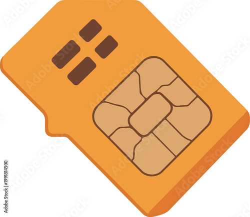 hand holding a mobile phone isolated on white