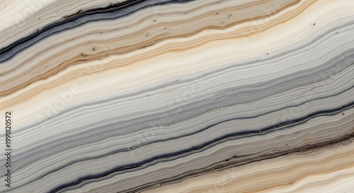Abstract layers of earth toned rock formations