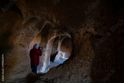 Dara Ancient City, an important archaeological site with rock-cut structures and historic ruins in southeastern Mardin, Türkiye