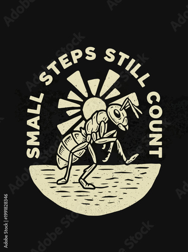 Man pushing large boulder uphill alone.