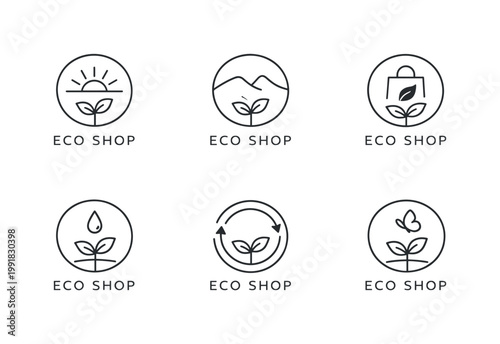 Collection of cute bubble tea icons with different designs and flavors