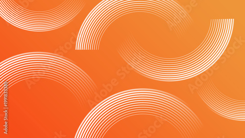 Photos Gradient vivid orange patterned desktop wallpaper